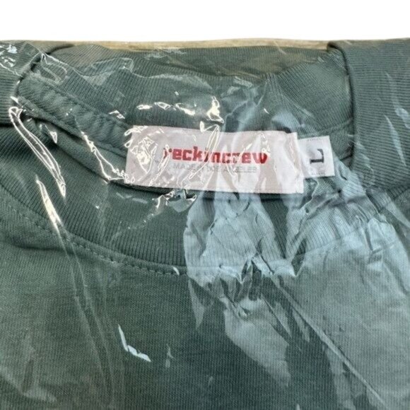 Reckin' Crew Durag Tutorial Tee in Atlantic Green - Picture 3 of 3